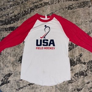 Women’s USA field hockey shirt.